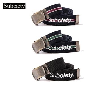 サブサエティ ベルト SUBCIETY CAUCHO BELT｜artif