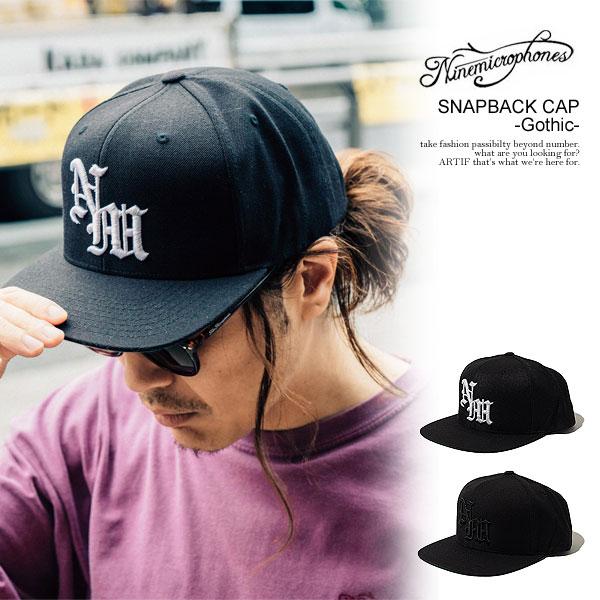 ナインマイクロフォンズ キャップ NINE MICROPHONES SNAPBACK CAP -Go...