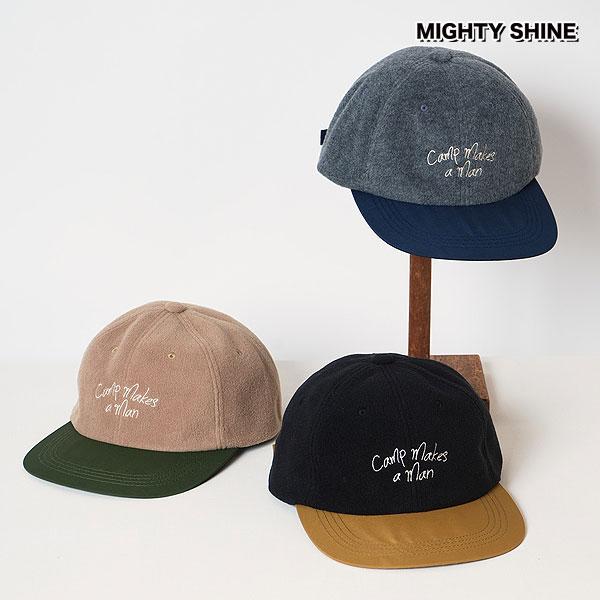 マイティーシャイン キャップ Mighty Shine CMAM CAP メンズ フラットバイザーキ...