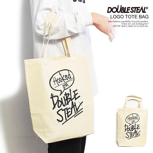 SALE セール ダブルスティール バッグ DOUBLE STEAL LOGO TOTE BAG メ...