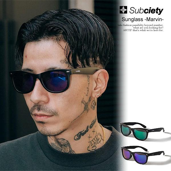 サブサエティ サングラス SUBCIETY Sunglass -Marvin- subciety メ...