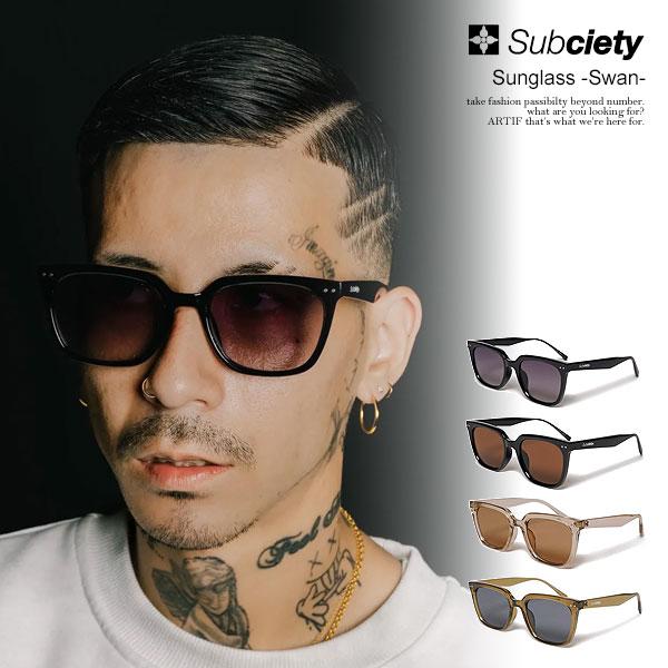 サブサエティ サングラス SUBCIETY Sunglass -Swan- subciety メンズ...