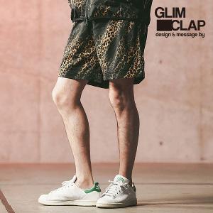 2024 春夏 3rd 先行予約 5月下旬〜6月上旬入荷予定 グリムクラップ ショートパンツ GLIMCLAP Amphibious shorts-leopard & handwriting-｜artif