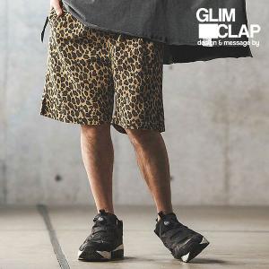 2024 春夏 3rd 先行予約 6月上旬〜中旬入荷予定 グリムクラップ ショートパンツ GLIMCLAP Leopard pattern twill fabric shorts メンズ｜artif