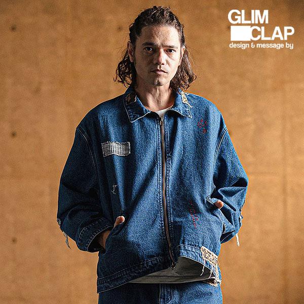 【お取り寄せ SALE セール】グリムクラップ ジャケット GLIMCLAP Distressed ...