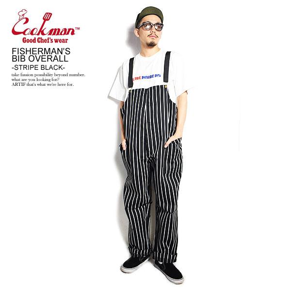 クックマン オーバーオール  COOKMAN FISHERMANS BIB OVERALL STRI...