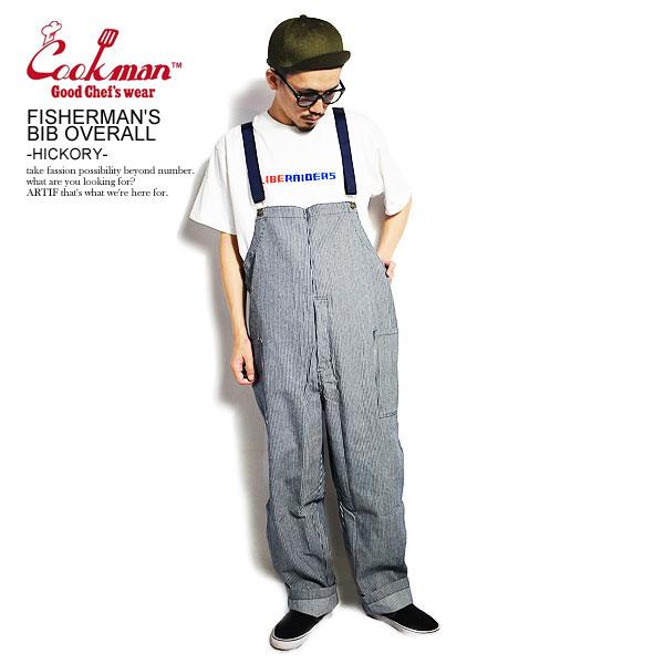 クックマン オーバーオール COOKMAN FISHERMANS BIB OVERALL HICKO...