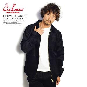 COOKMAN（クックマン） Delivery Jacket EX Warm Stripe Black