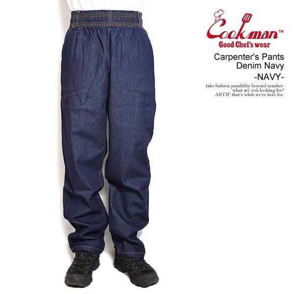 クックマン パンツ COOKMAN Carpenter's Pants Denim Navy -NA...