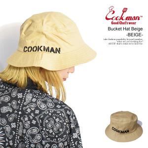 クックマン ハット COOKMAN Bucket Hat Beige -BEIGE- メンズ バケットハット バケハ 送料無料 ストリート｜artif