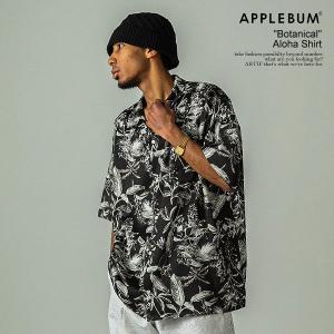 アップルバム シャツ APPLEBUM "Botanical" Aloha Shirt メンズ 半袖 総柄シャツ アロハシャツ 送料無料 ストリート｜artif