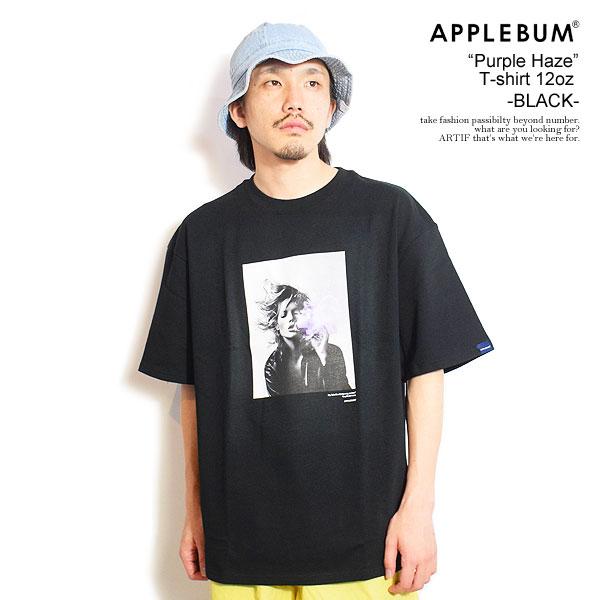 アップルバム Tシャツ APPLEBUM ”Purple Haze” T-shirt -BLACK-...