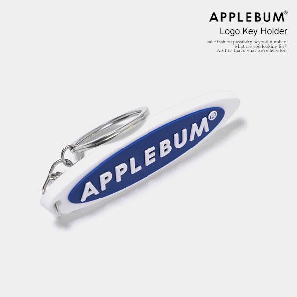 アップルバム キーホルダー APPLEBUM Logo Key Holder メンズ キーリング ラ...