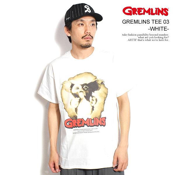 グレムリン Tシャツ GREMLINS GREMLINS TEE 03 -WHITE- メンズ 半袖...