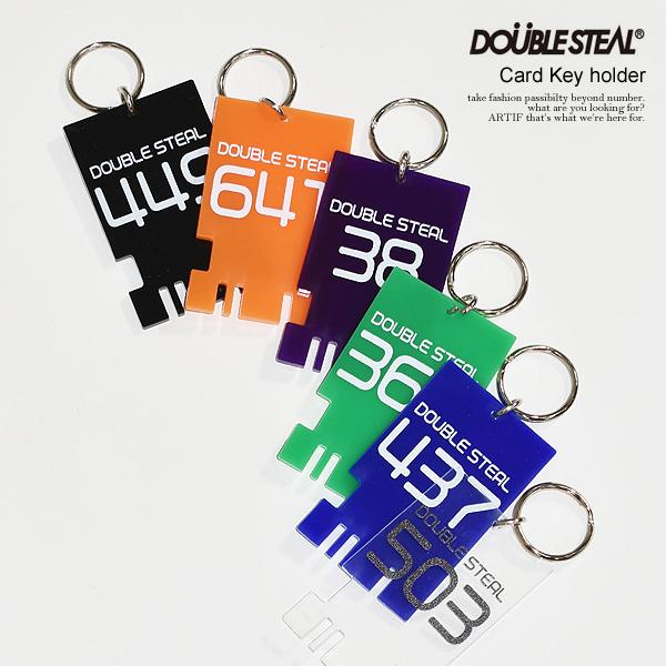 SALE セール ダブルスティール キーホルダー DOUBLE STEAL Card Key hol...