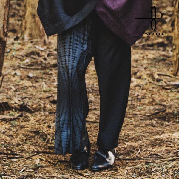 SALE セール ノーアイディー パンツ NO ID. BLACK 2wayバギートラウザーズ メン...