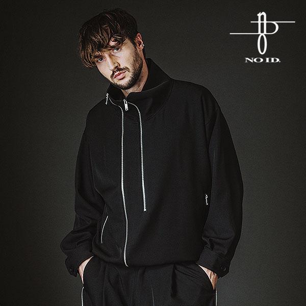 2026 春 先行予約 1月中旬入荷予定 ノーアイディー ジャケット NO ID. BLACK W-...