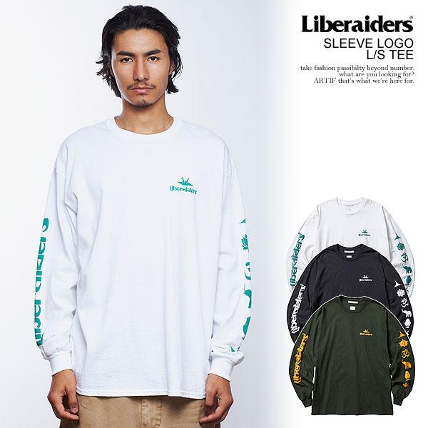 リベレイダース Tシャツ Liberaiders SLEEVE LOGO L/S TEE メンズ 長...