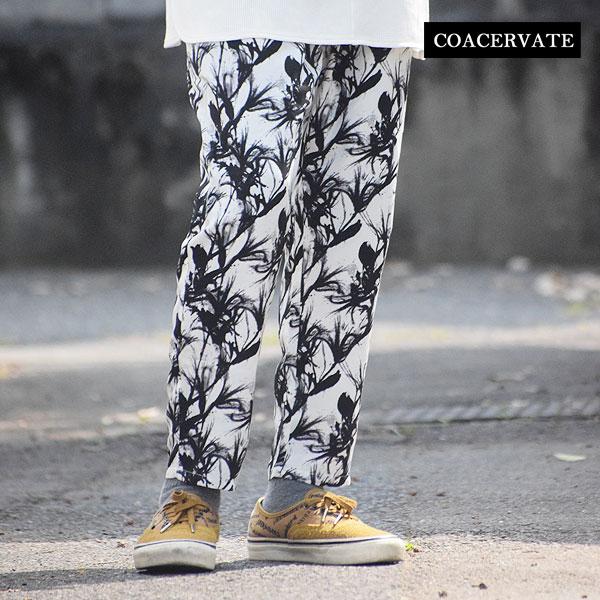 SALE セール コアセルベート パンツ COACERVATE アーティスティックパターンリラックス...