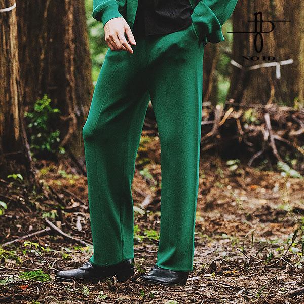 SALE セール ノーアイディー パンツ NO ID. クールタッチニットバギートラウザーズ メンズ...