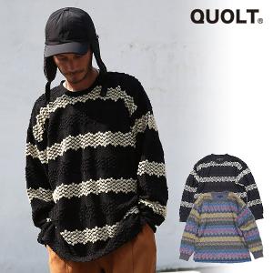 SALE セール QUOLT クオルト セーター BJORK KNIT メンズ