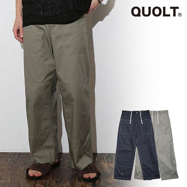 SALE セール クオルト QUOLT FLUG PANTS メンズ パンツ ストレートシルエット