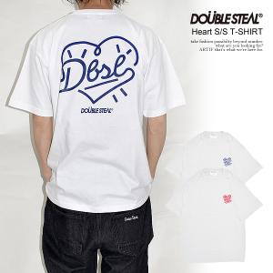 ダブルスティール Tシャツ DOUBLE STEAL Heart S/S T-SHIRT メンズ 半...