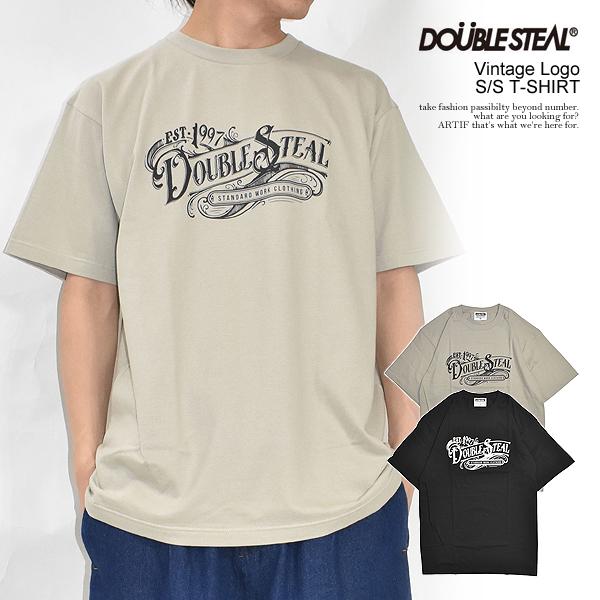 ダブルスティール Tシャツ DOUBLE STEAL Vintage Logo S/S T-SHIR...