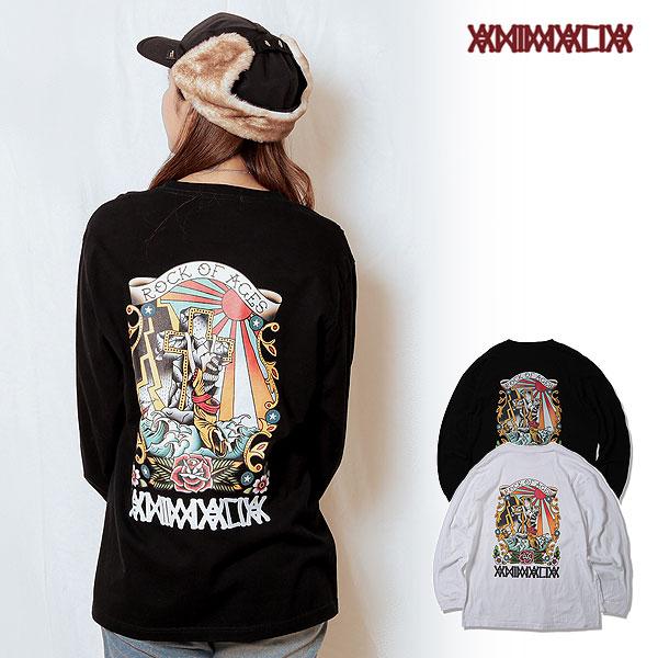 アニマリア Tシャツ ANIMALIA L/S Tee - ROCK OF AGES メンズ 長袖 ...