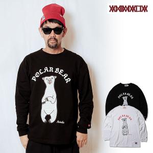 アニマリア Tシャツ ANIMALIA L/S Tee - Polar Bear メンズ 長袖 ロンT｜ARTIF