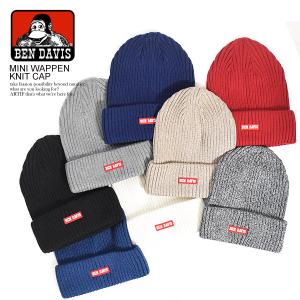 ベンデイビス ニットキャップ BEN DAVIS MINI WAPPEN KNIT CAP｜artif