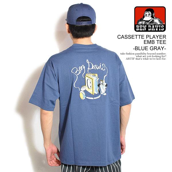 SALE セール ベンデイビス Tシャツ BEN DAVIS CASSETTE PLAYER EMB...