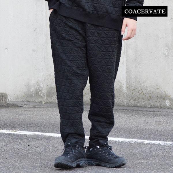 コアセルベート パンツ COACERVATE QUILT CUTSEW PANTS メンズ テーパー...