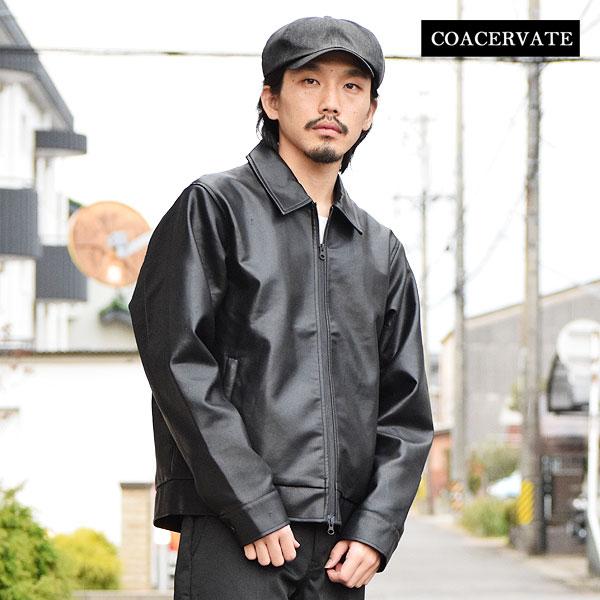 SALE セール コアセルベート ジャケット COACERVATE SYNTHETIC LEATHE...