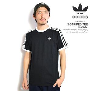 adidas（アディダス） U 3STRIPES TEE ショートスリーブ KE3538 BLACK