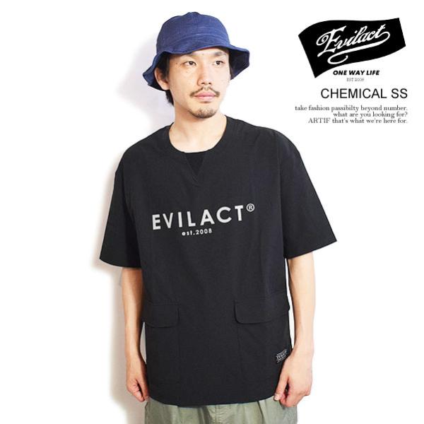 SALE セール イーブルアクト Tシャツ EVILACT CHEMICAL SS メンズ 半袖 ナ...