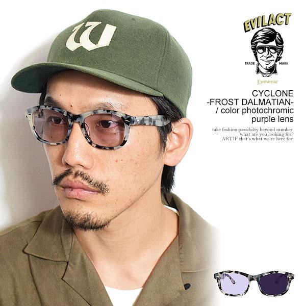 イーブルアクト アイウェア サングラス EVILACT EYEWEAR CYCLONE -FROST...