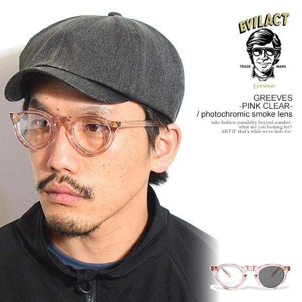 イーブルアクト アイウェア サングラス EVILACT EYEWEAR GREEVES -PINK ...