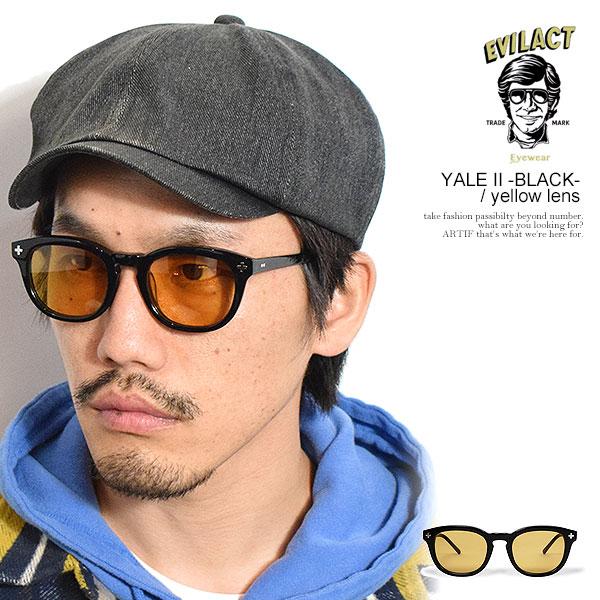イーブルアクト アイウェア サングラス EVILACT EYEWEAR YALE II -BLACK...
