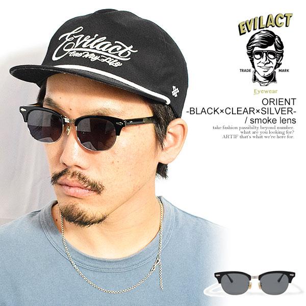 イーブルアクト アイウェア サングラス EVILACT EYEWEAR ORIENT -BLACK×...