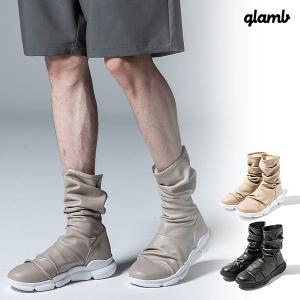 グラム ブーツ glamb Drape Long Boots ドレープロングブーツ メンズ｜artif