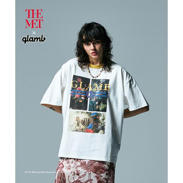 glamb×THE MET グラム Tシャツ glamb THE MET Trim CS ザメットト...