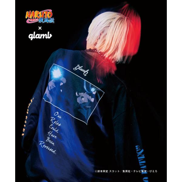 SALE セール glamb×NARUTO グラム Tシャツ glamb Naruto vs Sas...