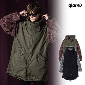 グラム コート glamb Paisley Switched Mods Coat ペイズリースイッチ...