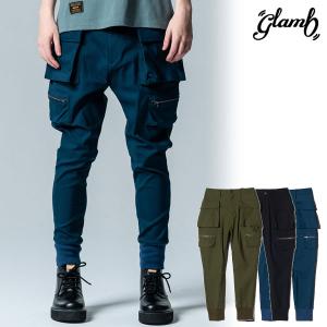 2026 春 先行予約 2月下旬〜3月上旬入荷予定 glamb グラム Rib Cargo Pants パンツ リブカーゴパンツ 送料無料 キャンセル不可 atfpts glamb（グラム） 2026 春 先行予約 3月上旬〜中旬入荷予定 パンツ