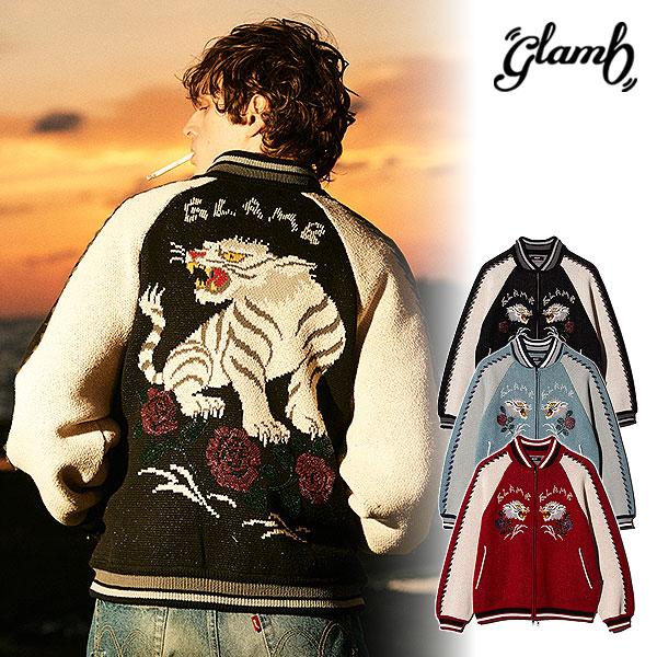 グラム ジャケット glamb White Tiger Knit Ska Jumper 送料無料