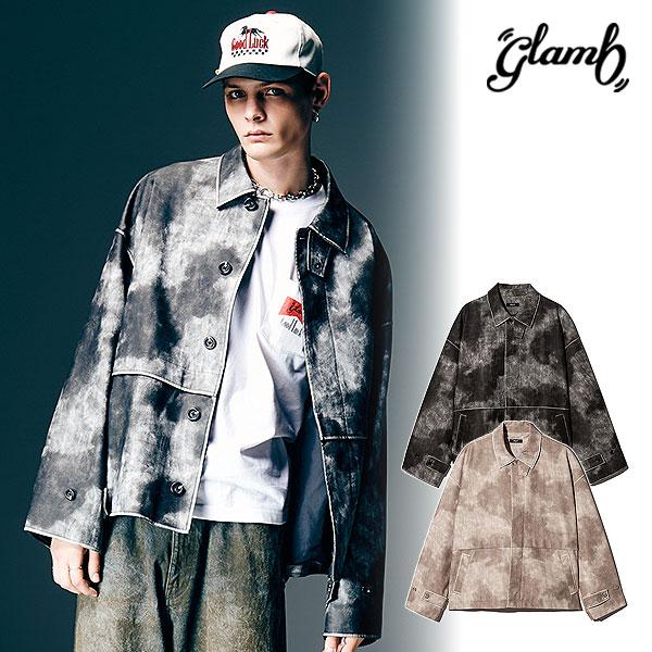 グラム ジャケット glamb Oversize Synth Leather Blouson 送料無...