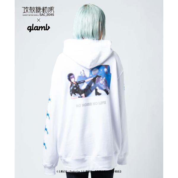 glamb×攻殻機動隊 SAC_2045 glamb グラム パーカー SAC hoodie メンズ...