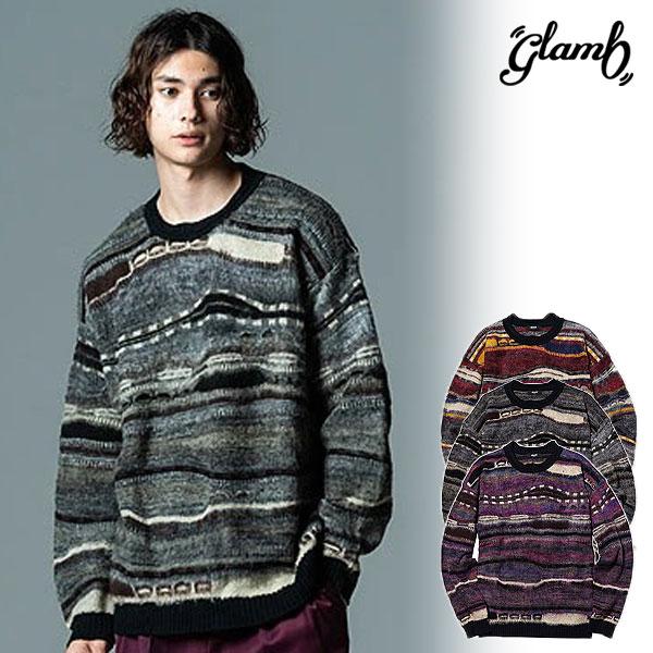 SALE セール glamb グラム Legget Pullover Knit メンズ ニット セー...