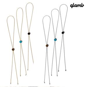 グラム ループタイ glamb Stone Charm Tie ストーンチャームタイ